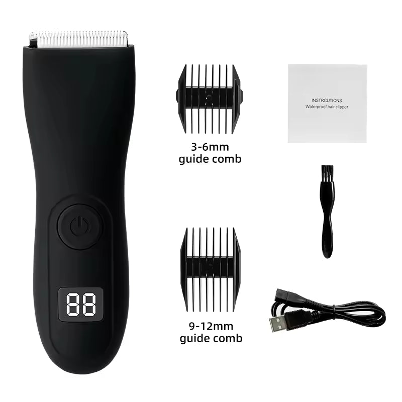 Máquina de Corte Corporal com Lâmina Cerâmica e Display Digital